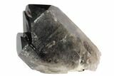 Dark Smoky Quartz Crystal - Brazil #120769-1